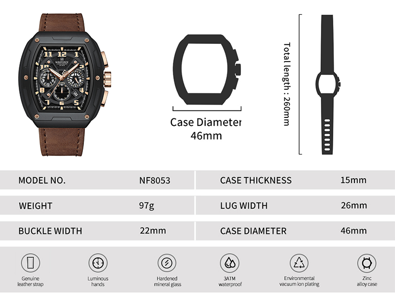 NF8053-watch-Specifications